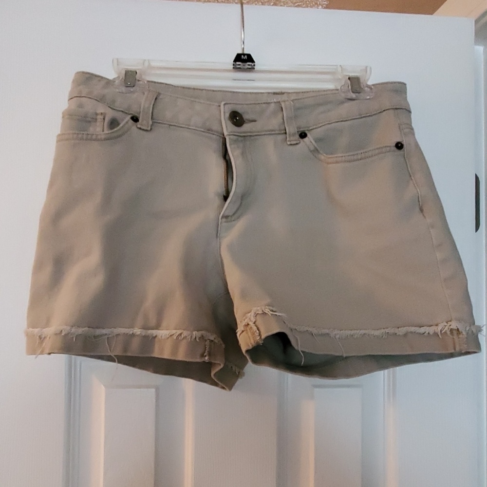 Khaki Jean shorts